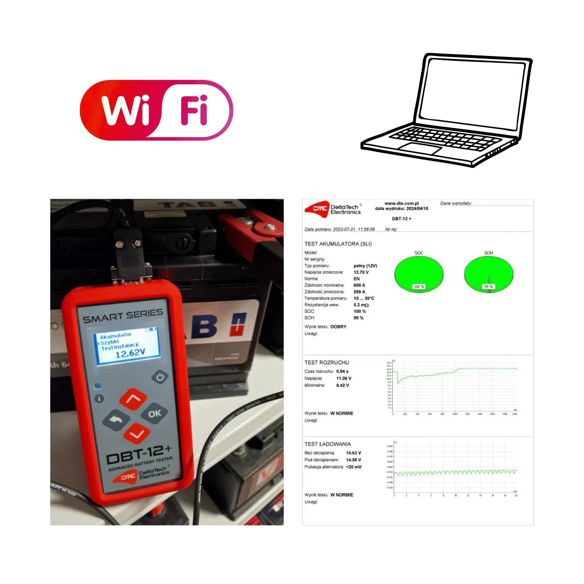 tester akumulatorów