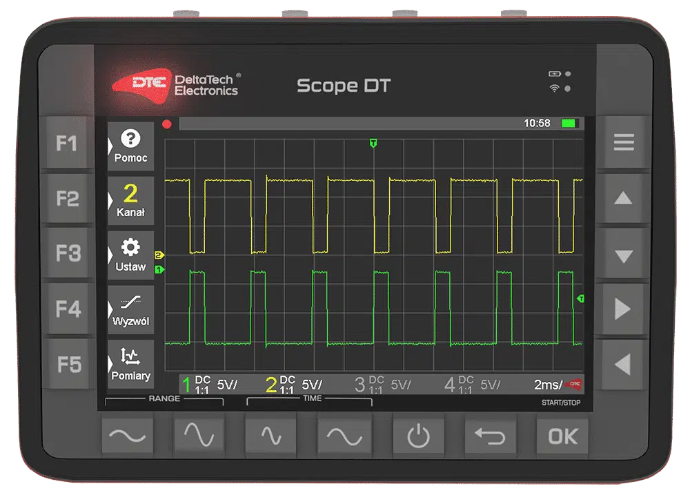 Umfang DT - Probenmessung