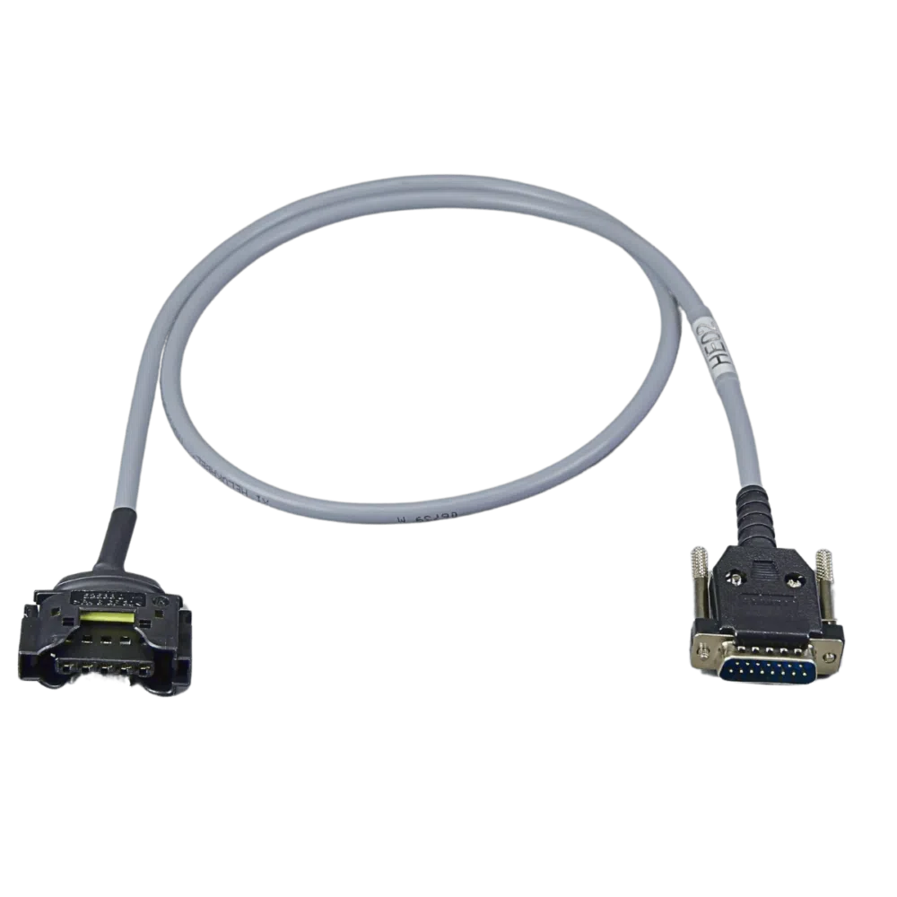 Kabel HE02 kompatybilny z sterownikami Hella; precyzyjny kabel diagnostyczny do testowania sterowników turbosprężarek ze zmienną geometrią.
