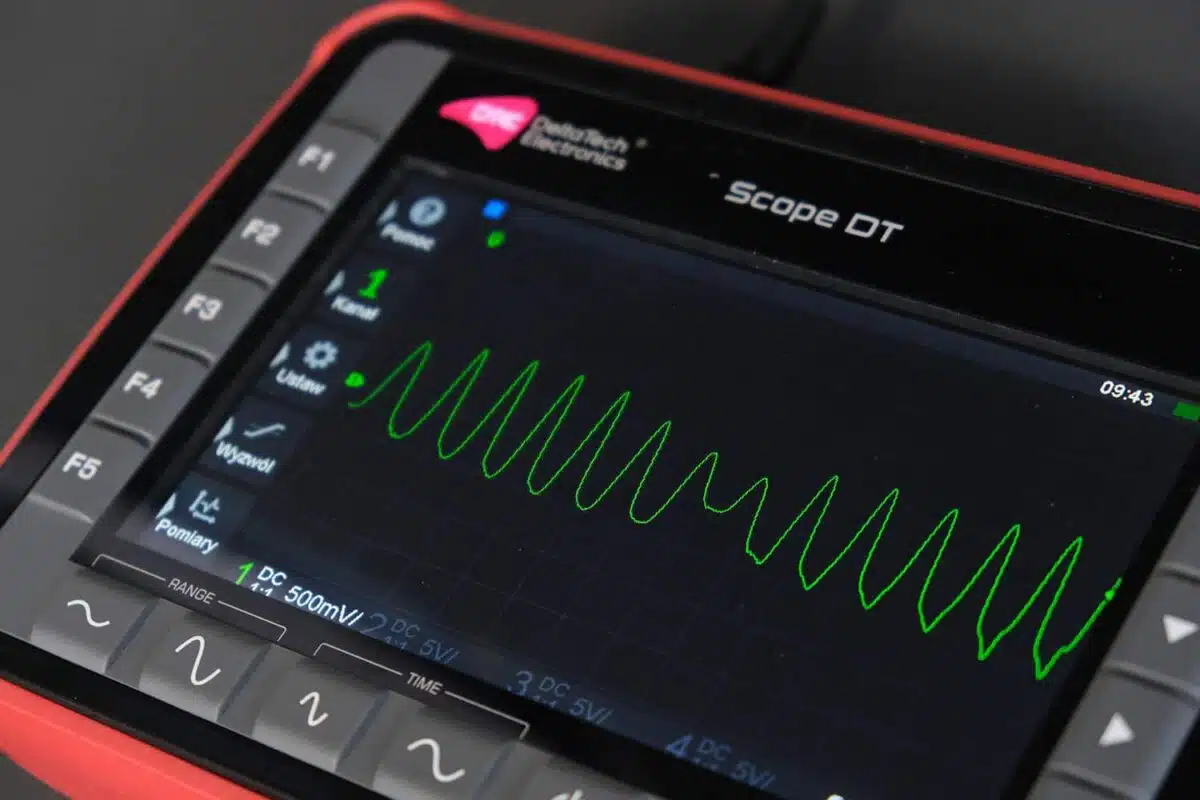 Leuchtet die Traktionskontrolle? Finden Sie die Ursache des Fehlers mit einem Oszilloskop.