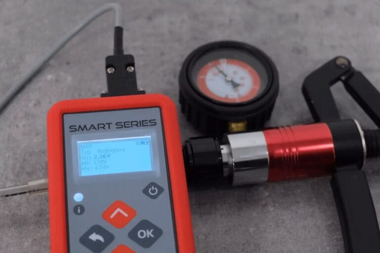 How do I check the MAP sensor with the QST-5?
