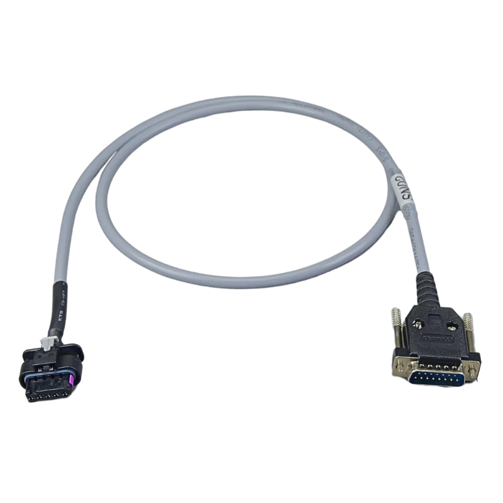 Kabel SN02 do sterowników Sonceboz; kabel diagnostyczny do testowania i programowania sterowników turbosprężarek z urządzeniami DTE.