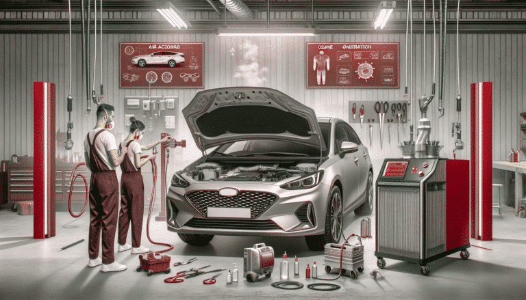 Serwis klimatyzacji w samochodzie to nie tylko odgrzybianie klimatyzacji.