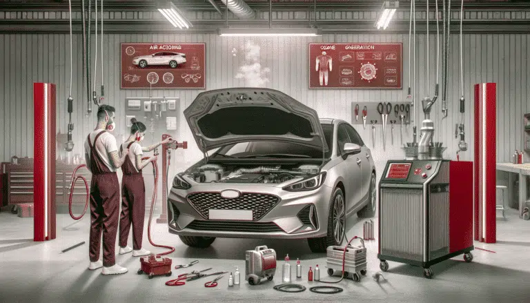 Serwis klimatyzacji w samochodzie to nie tylko odgrzybianie klimatyzacji.